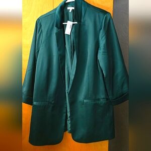 Satin blazer